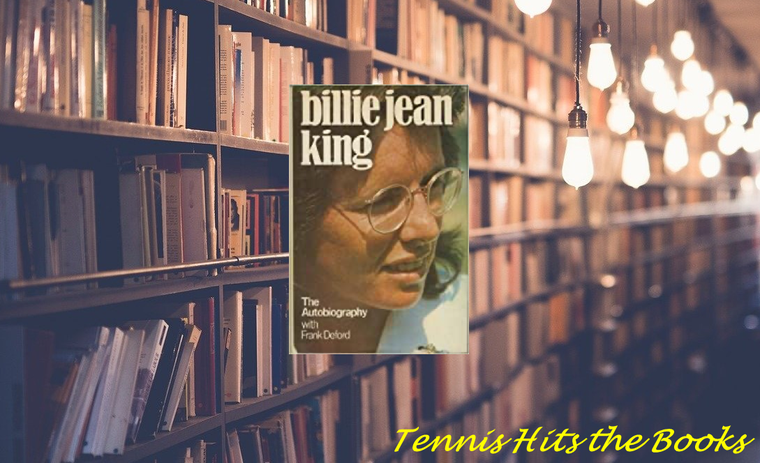 Billie Jean King with Frank Deford - Fiend At Court