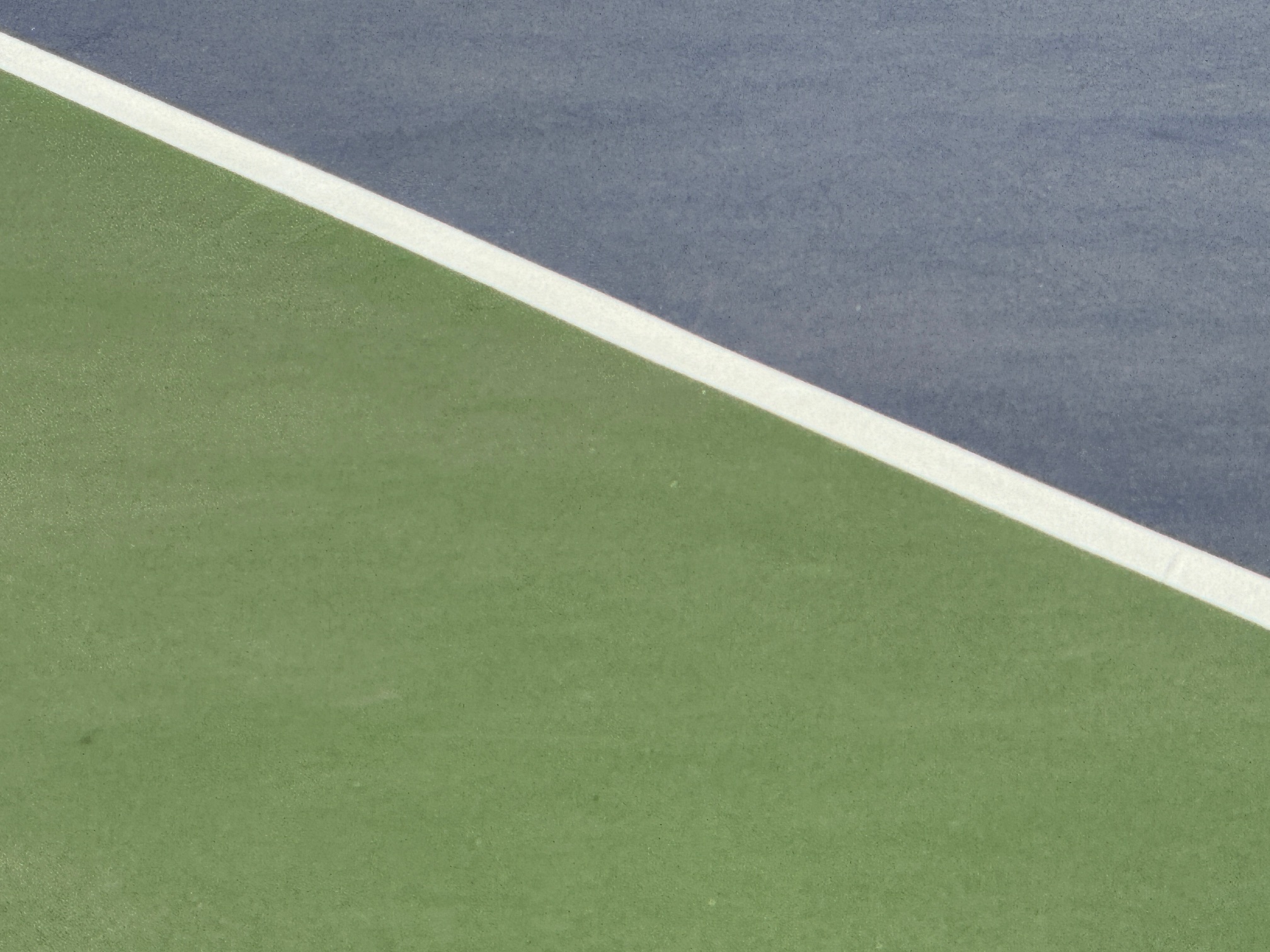 Tennis Court Diagonal Line