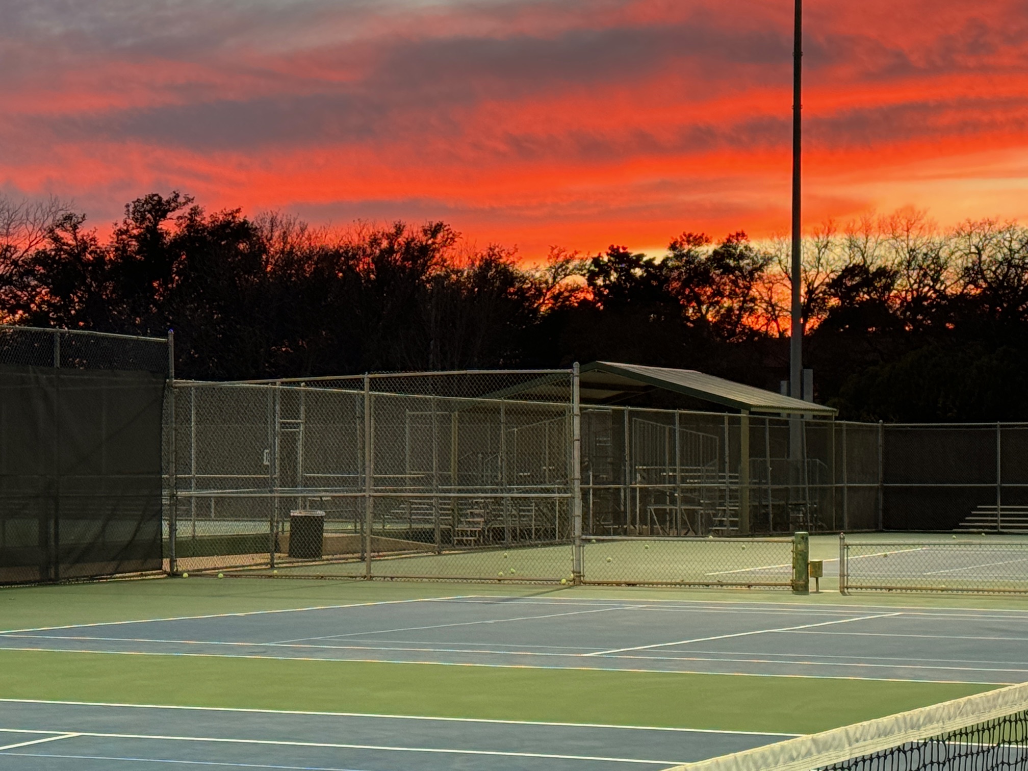 Orange Sky Over Hamilton