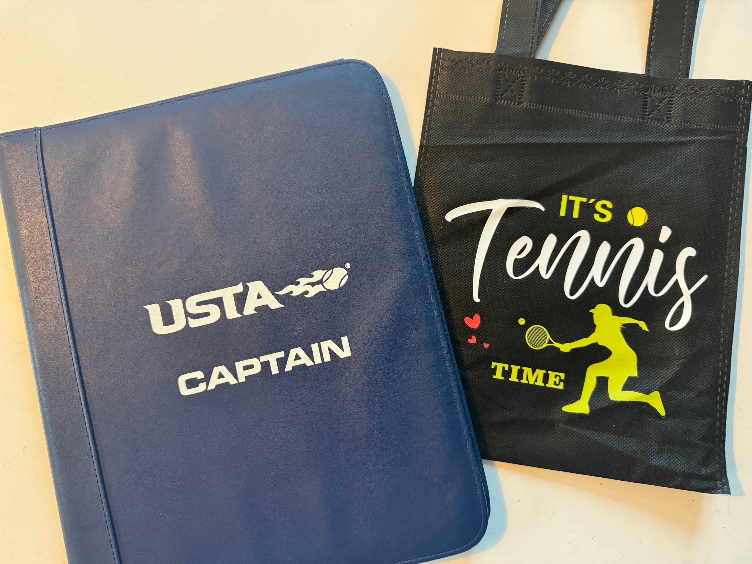 USTA Captain Folder and Swag Bag