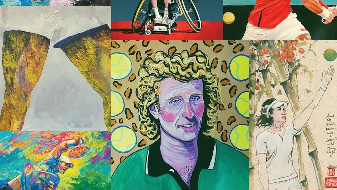 Tennis Players as Works of Art