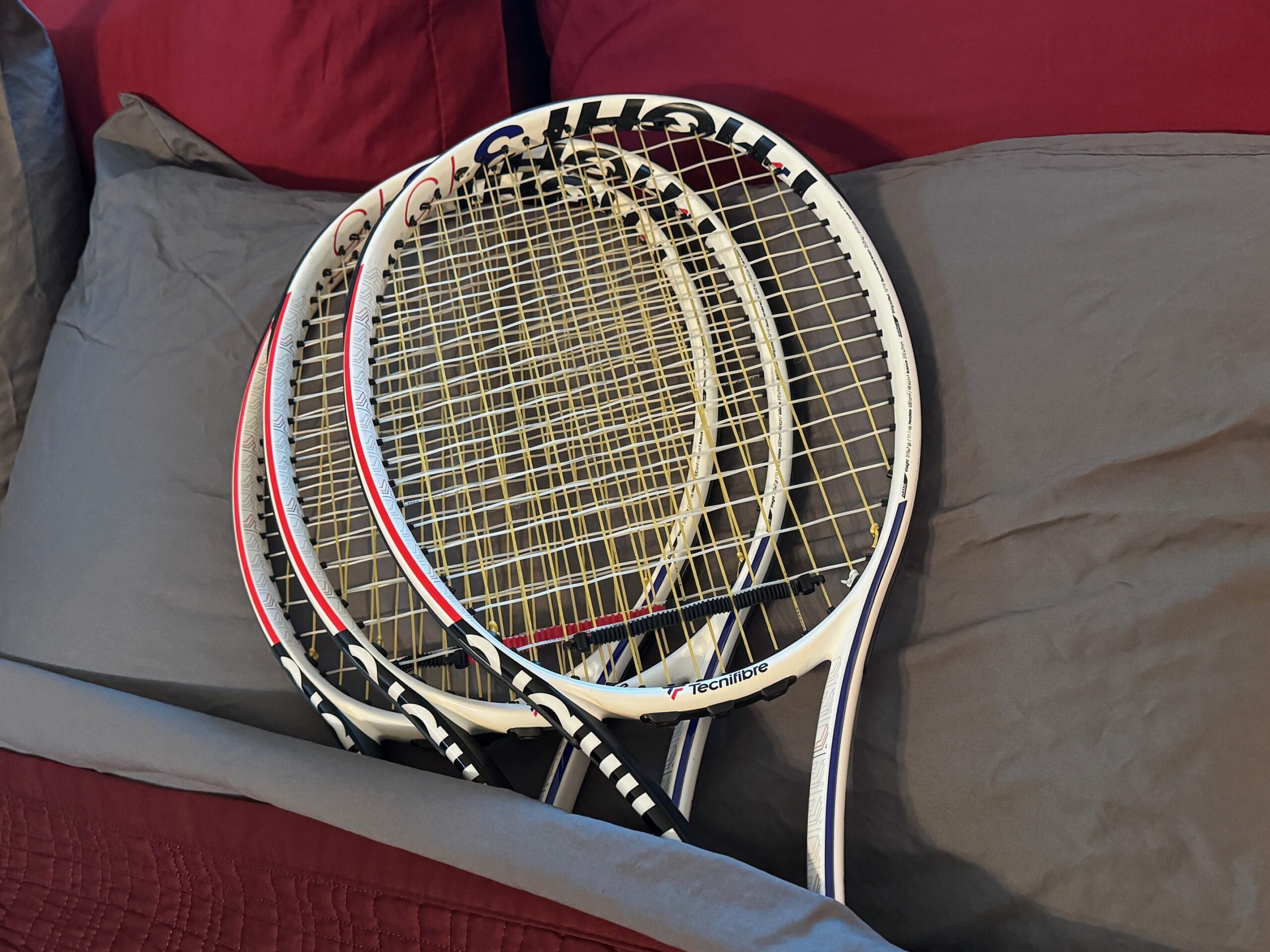 Racquets on a Pillow