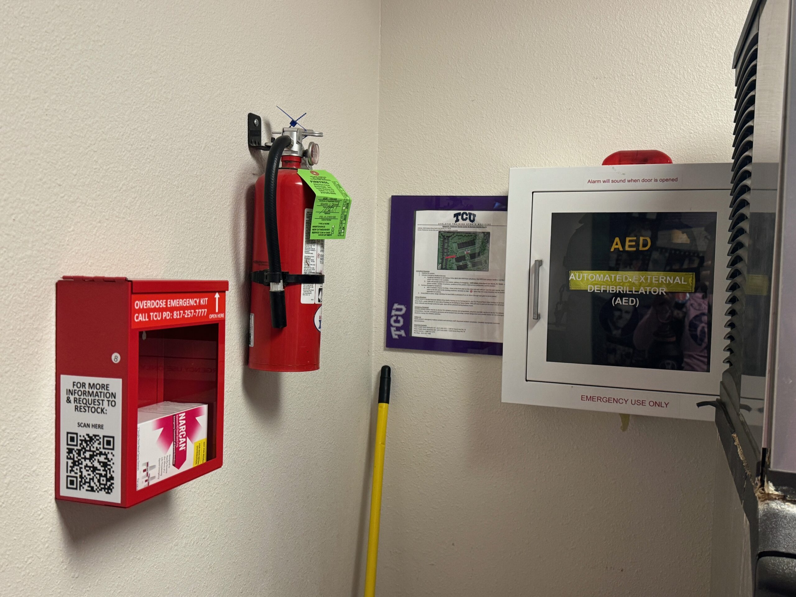 AED and Narcan