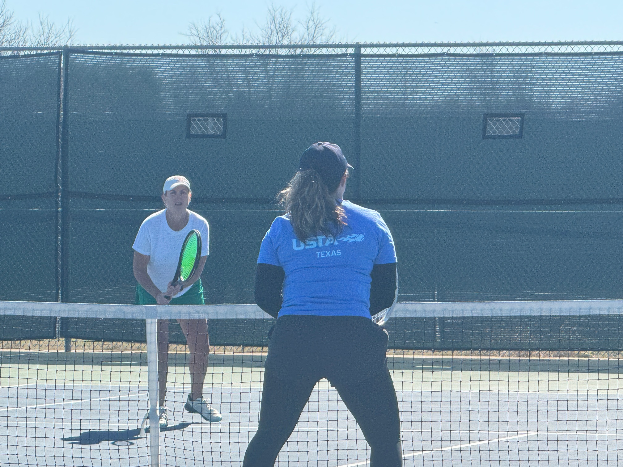 Brooke and Savannah at Tri-Level Sectionals 2025