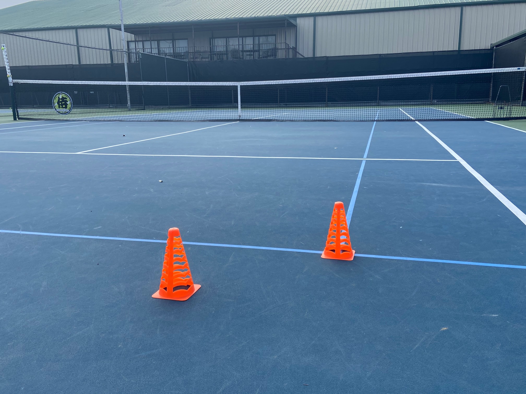 Tennis Cones for Target Practice