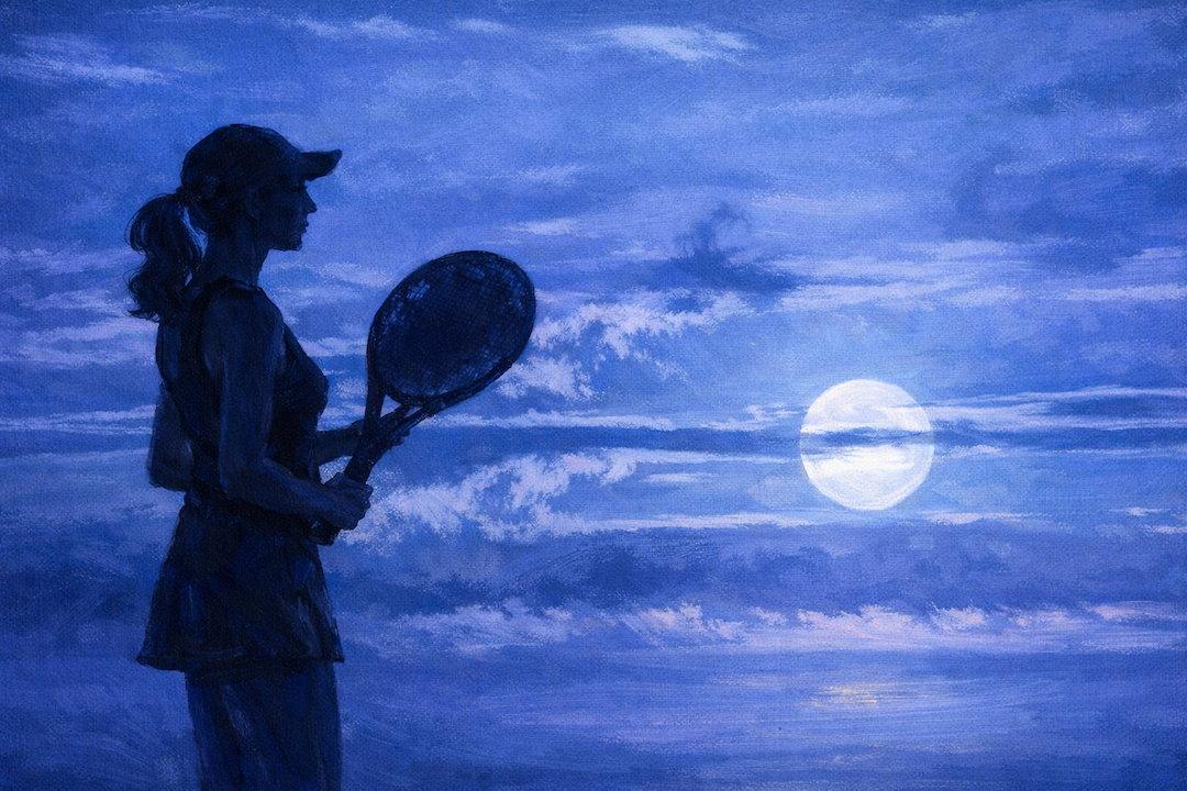 Tennis Moonscape