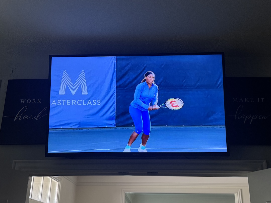 Serena Williams Master Class