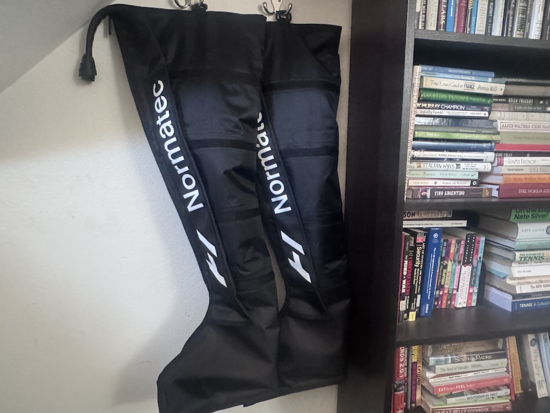 Normatec Hanging Up